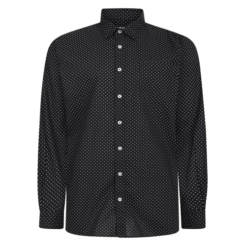 Bigdude Long Sleeve Shirt Black