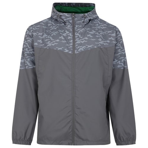 Bigdude Lightweight Camo Jacket Charcoal