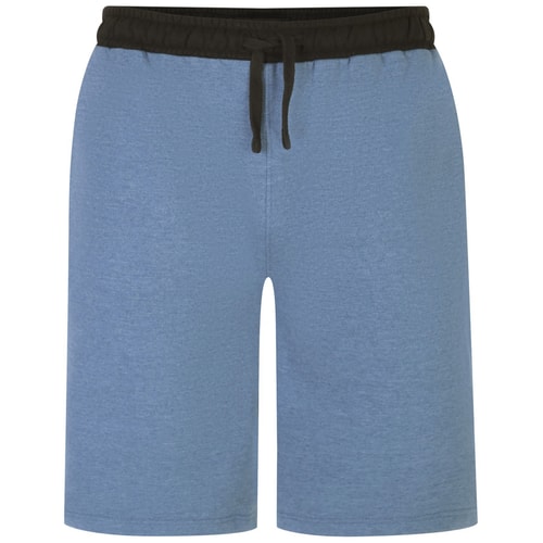 Bigdude Contrast Sweat Shorts Denim Marl