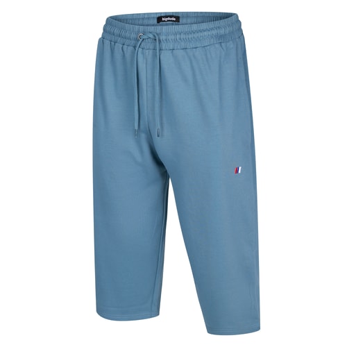 Bigdude 3/4 Length Joggers With Logo Petrol