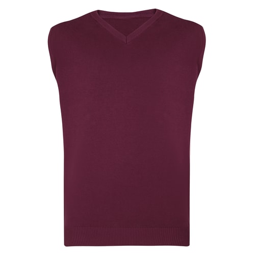 Bigdude Sweater Vest Burgundy