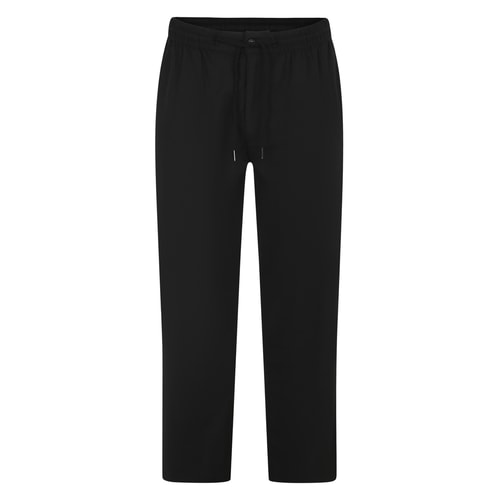 Bigdude Elasticated Waist Rugby Trousers Black