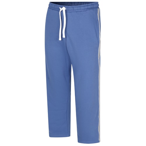 Bigdude Side Stripe Joggers Deep Blue