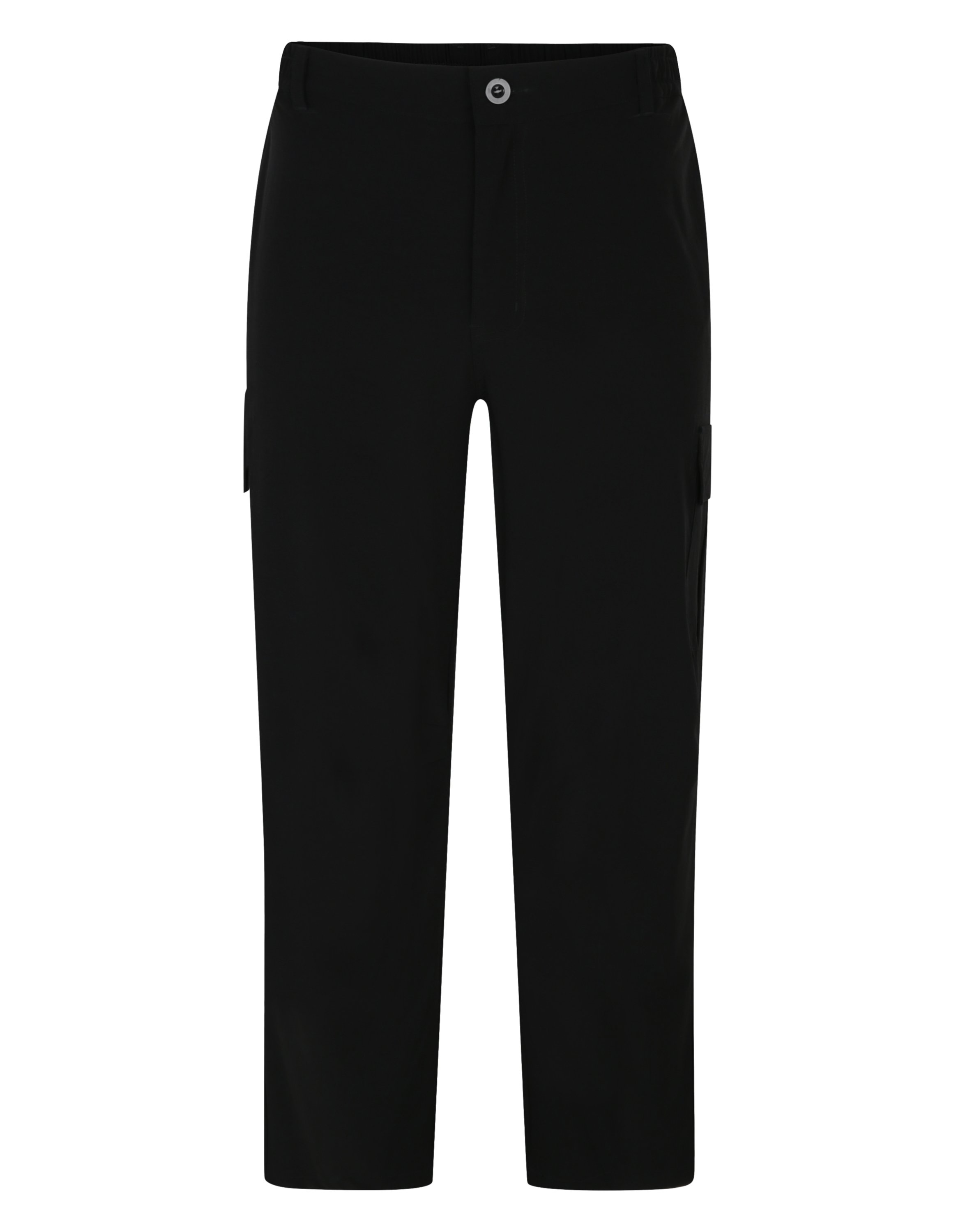 Bigdude 4 Way Stretch Cargo Trousers Black | BigDude