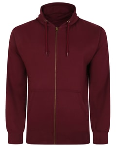 Bigdude Original Full Zip Hoody Burgundy