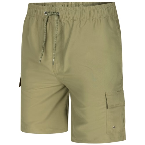 Bigdude Cargo Swim Shorts Khaki