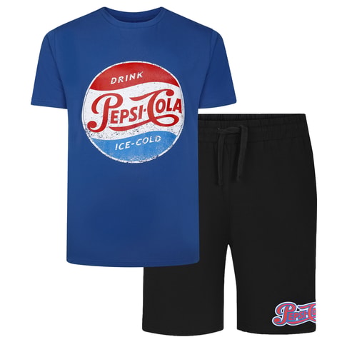 Bigdude Official Licensed Pepsi Cola PJ Set Navy/Black