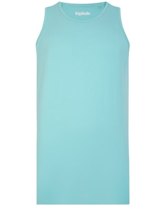 Bigdude Plain Vest Turquoise