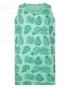 Bigdude Allover Print Vest Jelly Mint