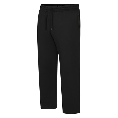 Bigdude Thermal Lined Joggers Black