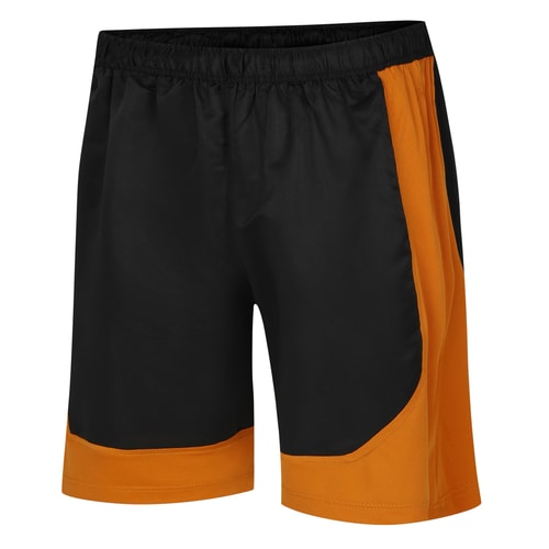Bigdude Lightweight Active Gym Shorts Black/Orange