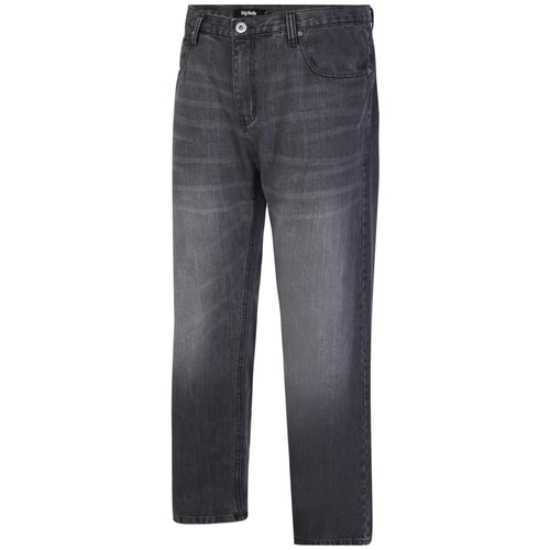 Bigdude Non Stretch Loose Fit Jeans Black Wash