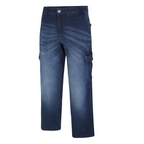 Bigdude Stretch Cargo Jeans Dark Indigo