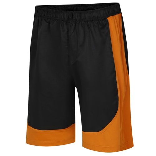 Bigdude Lightweight Active Gym Shorts Black/Orange