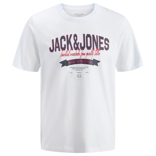 Jack & Jones Aesthetics Logo T-Shirt Bright White