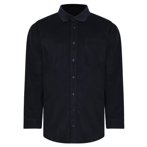 Bigdude Corduroy Shirt Navy