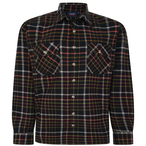 Espionage Cotton Over Shirt Black