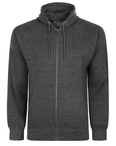 Bigdude Original Full Zip Hoody Charcoal