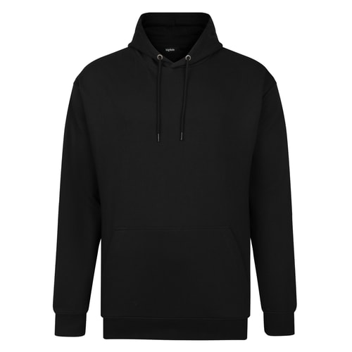 Bigdude Relaxed Fit Lightweight Hoody Black