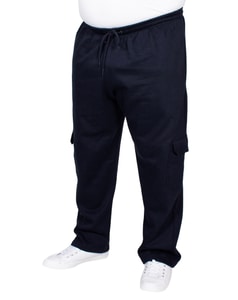 Bigdude Straight Leg Cargo Joggers Navy
