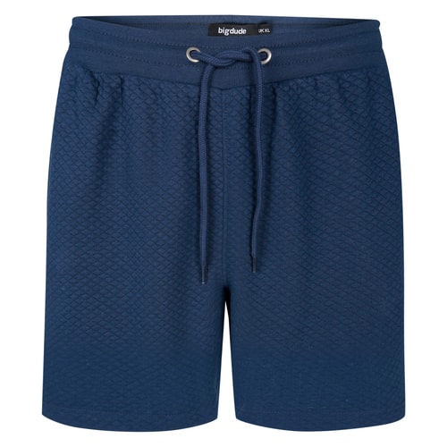 Bigdude Textured Shorts Navy