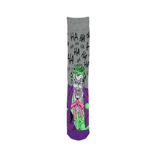 Official Joker 1 Pack Socks Grey 