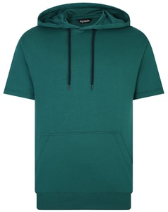 Bigdude Short Sleeve Hoody Green Tall
