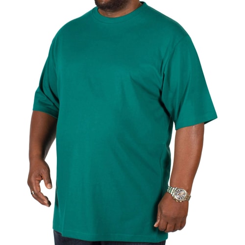 Bigdude Plain Crew Neck T-Shirt Green