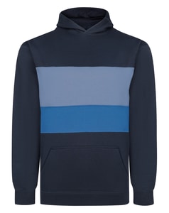Bigdude Horizontal Cut & Sew Hoodie Navy