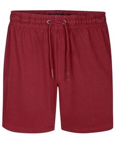 Bigdude Loop Back Jogger Shorts Burgundy