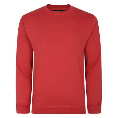 Bigdude Crew Neck Jumper Red