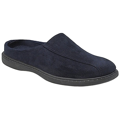 Zedzzz Navy Jarrow Luxury Mule Slipper