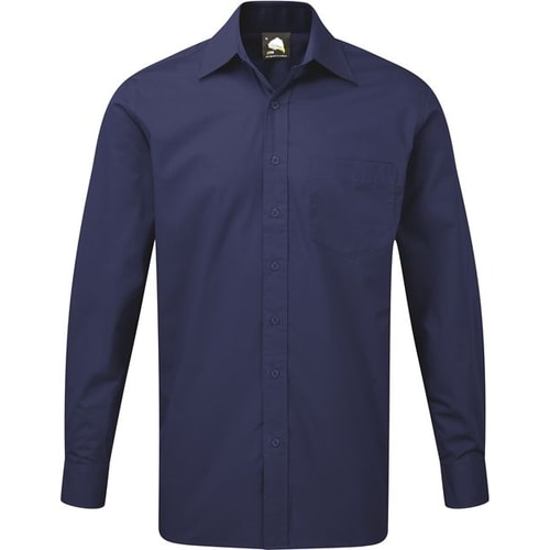 ORN Premium Manchester Long Sleeve Shirt Royal Blue