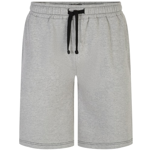 Bigdude Contrast Stitch Jogger Shorts Grey