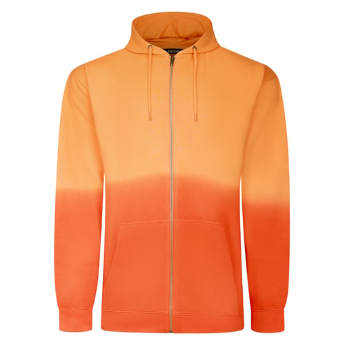 Bigdude Ombre Zip Hoody Apricot