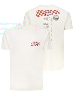Bigdude Rockin Diner Back Print T-Shirt Cream