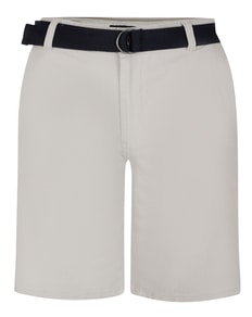 Bigdude Stretch Chino With Belt Light Grey