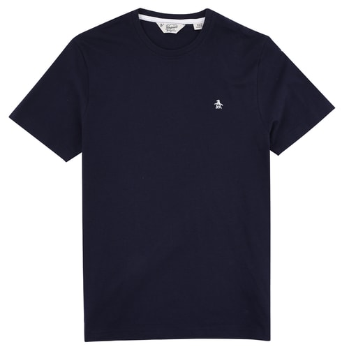 Original Penguin S/S Embroidered Logo T-Shirt Dark Sapphire