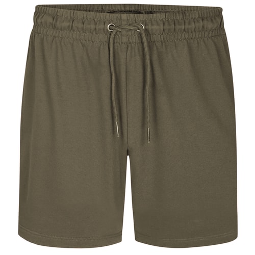 Bigdude Loop Back Jogger Shorts Khaki