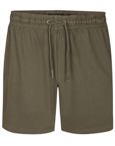 Bigdude Loop Back Jogger Shorts Khaki