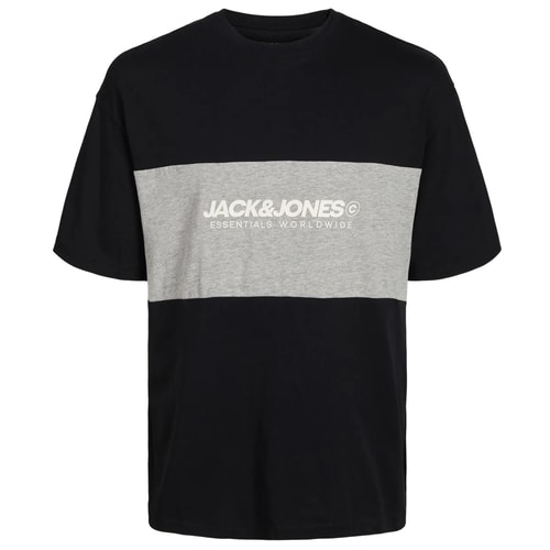 Jack & Jones Colour Block T-Shirt Black