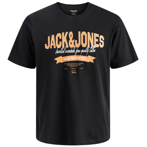 Jack & Jones Aesthetics Logo T-Shirt Black