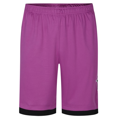 Bigdude Layered Basketball Shorts Black/Purple