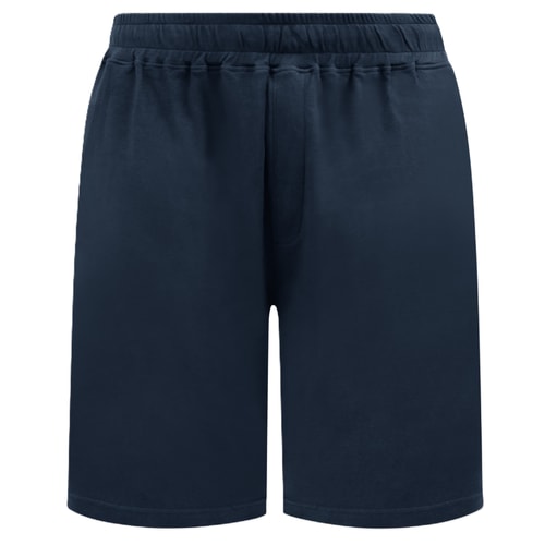 D555 Mitchell 2 Stretch Elasticated Waist Shorts Navy