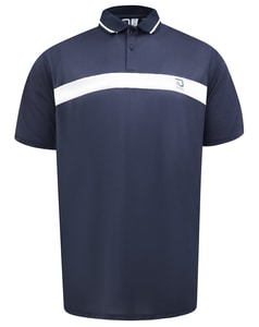 D555 Hinckley Stretch Polo Shirt Navy