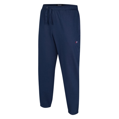 Bigdude Plain Joggers With Logo Navy