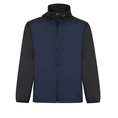 Bigdude Contrast Showerproof Jacket Black/Navy