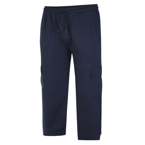 Bigdude Knitted Cargo Joggers Navy