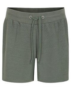 Bigdude Textured Shorts Sage Green
