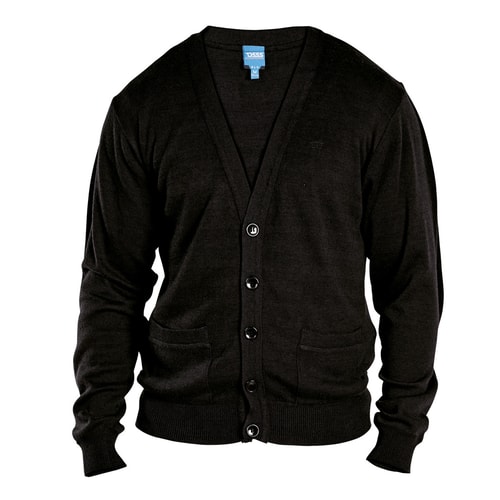 D555 Walworth Buttoned Cardigan Black